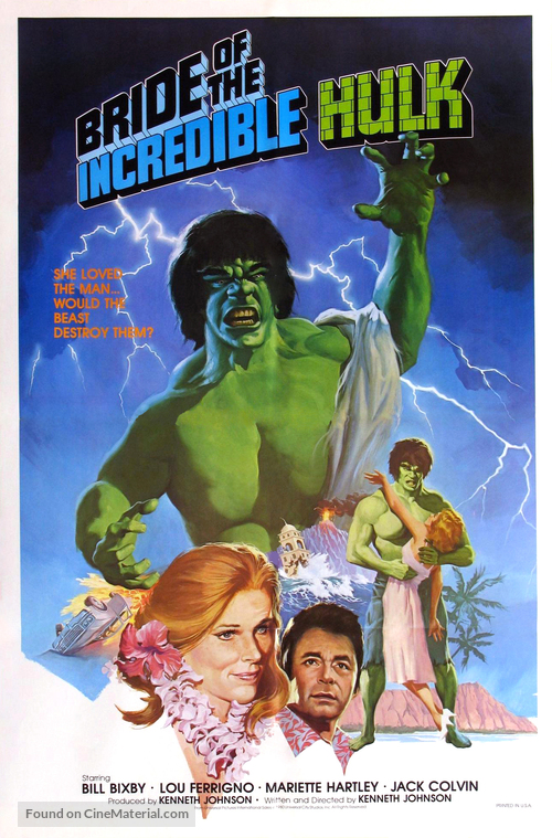 The Incredible Hulk: Married - Movie Poster