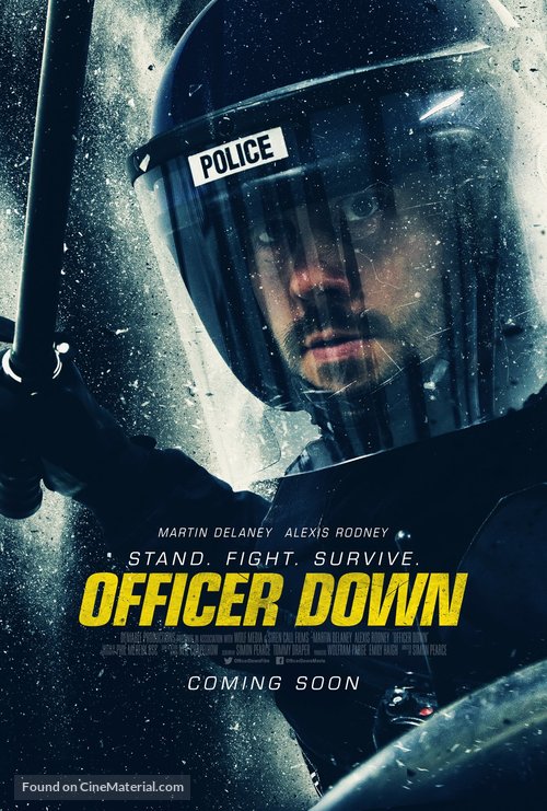 Officer Down - British Movie Poster