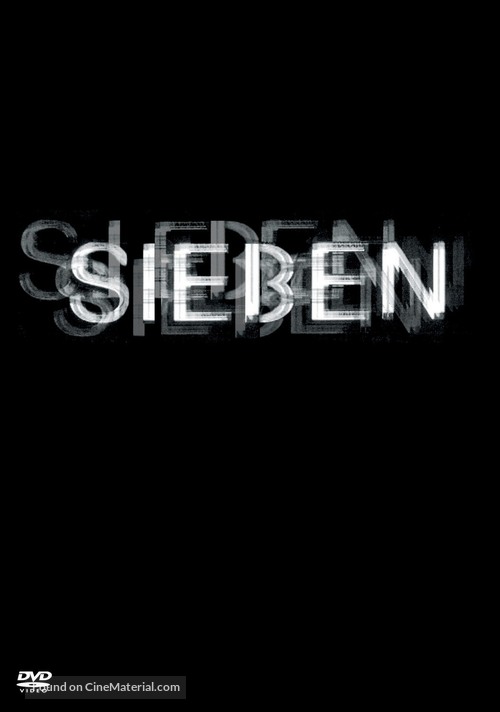 Se7en - German DVD movie cover