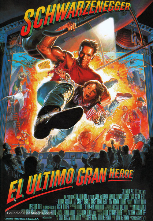 Last Action Hero - Spanish Movie Poster