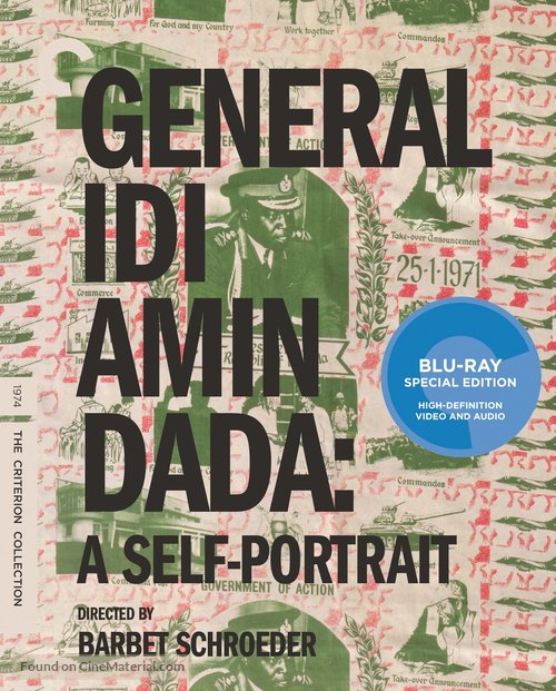 G&egrave;n&egrave;ral Idi Amin Dada: Autoportrait - Blu-Ray movie cover