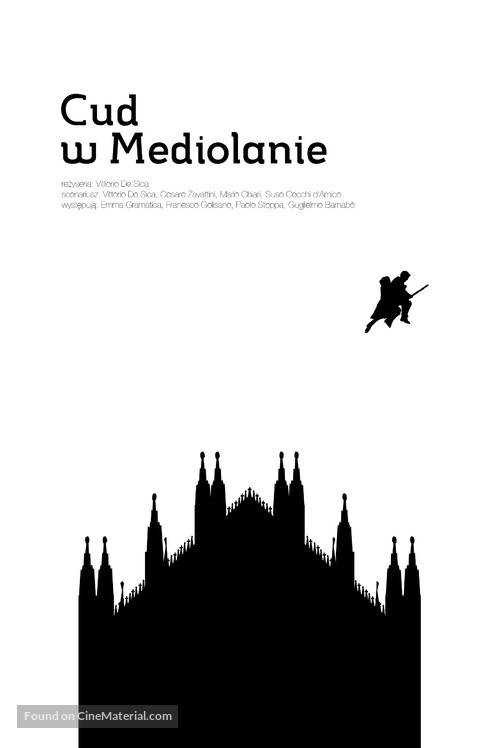 Miracolo a Milano - Polish Movie Poster