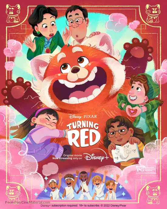Turning Red (2022) movie poster