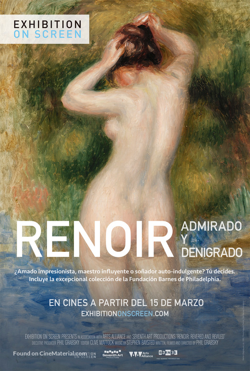 Renoir: Revered and Reviled - Spanish Movie Poster