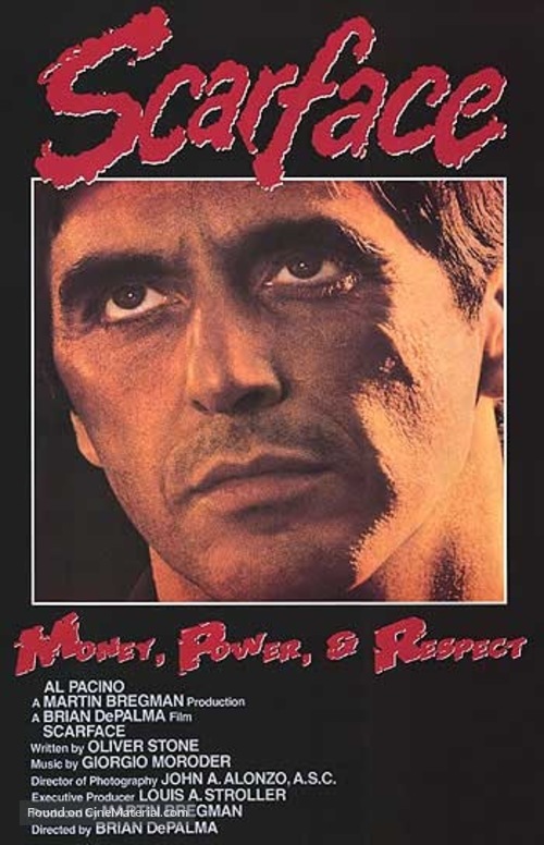 Scarface - VHS movie cover