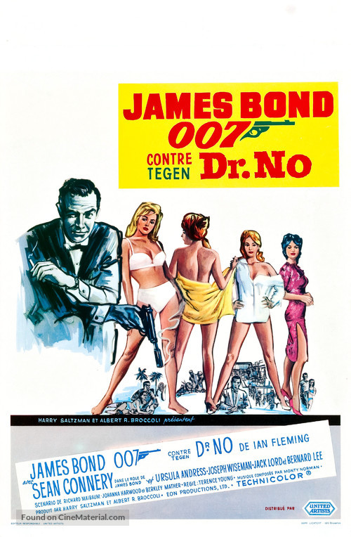 Dr. No - Belgian Movie Poster