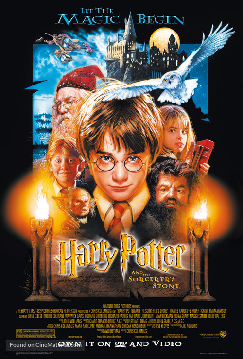 Harry Potter and the Philosopher&#039;s Stone - Video release movie poster