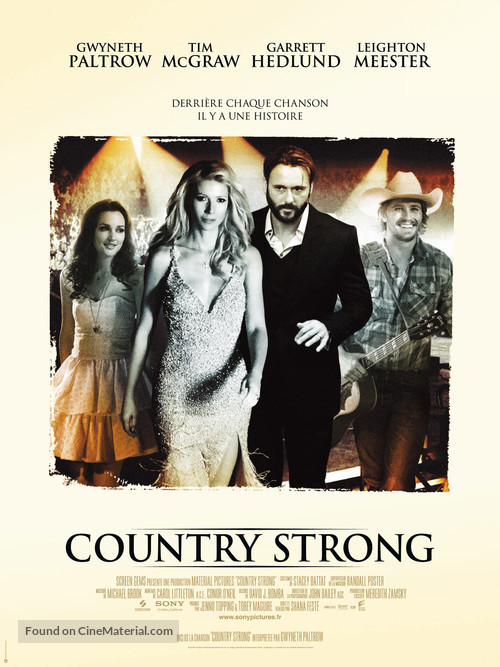 Country Strong - French Movie Poster