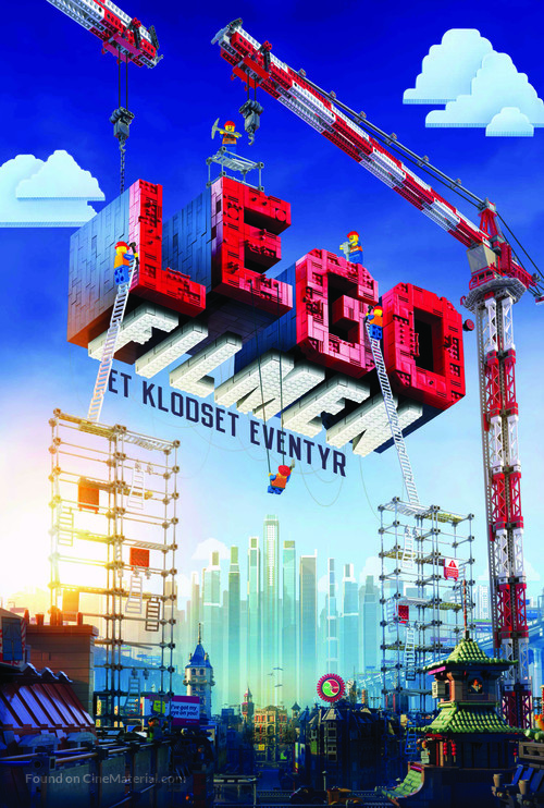 The Lego Movie - Danish Movie Poster