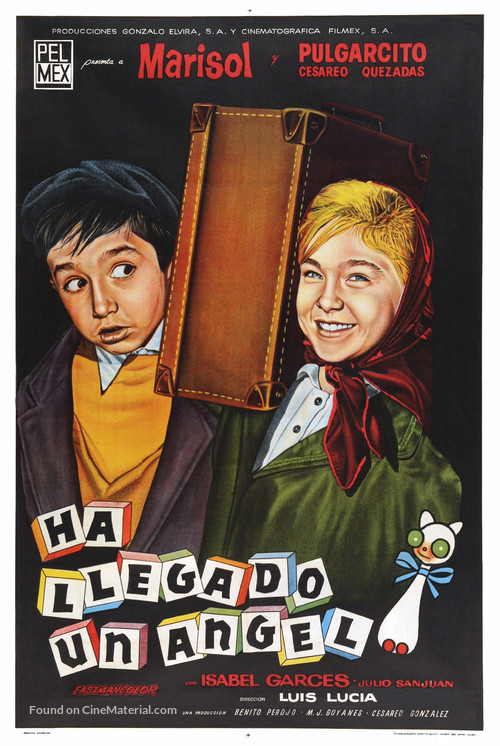 Ha llegado un &aacute;ngel - Argentinian Movie Poster