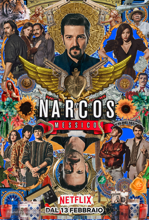 &quot;Narcos: Mexico&quot; - Italian Movie Poster