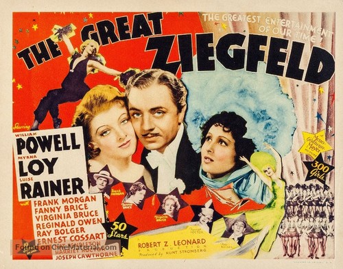 The Great Ziegfeld - Movie Poster