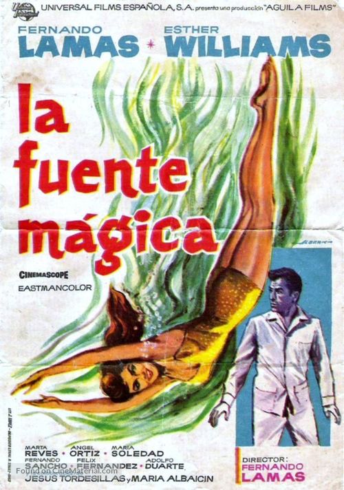 La fuente m&aacute;gica - Spanish Movie Poster
