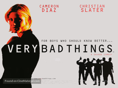 Very Bad Things - British Movie Poster