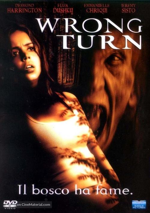 Wrong Turn - Italian DVD movie cover