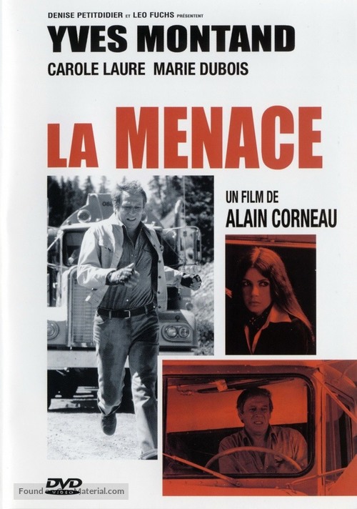 La menace - French DVD movie cover