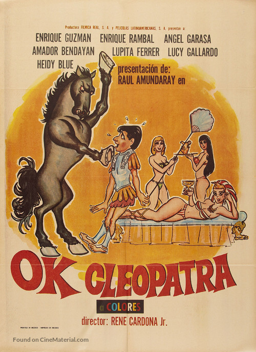 OK Cleopatra - Mexican Movie Poster