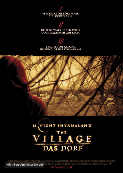 The Village - German Movie Poster