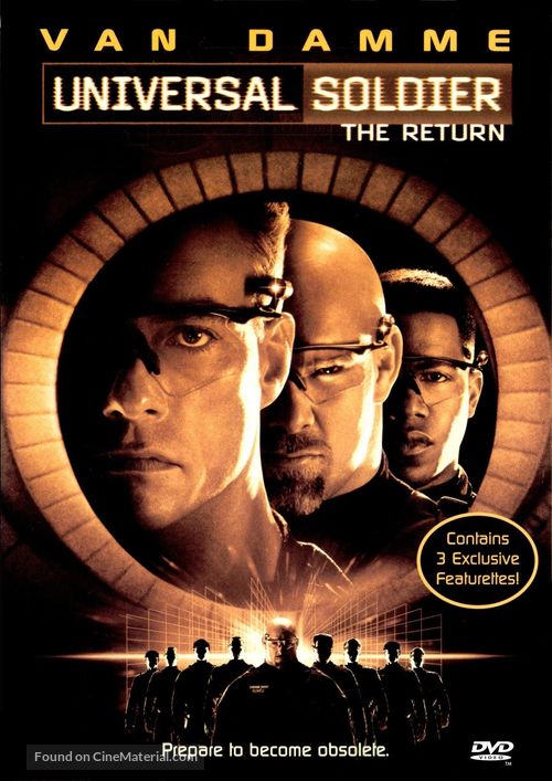 Universal Soldier: The Return - DVD movie cover