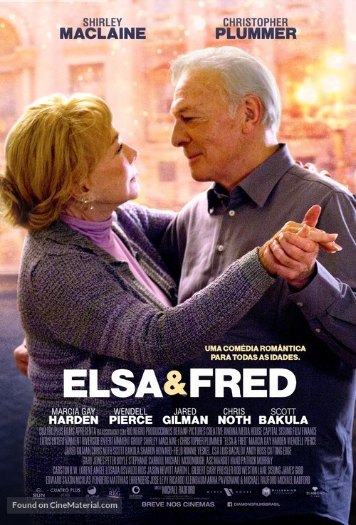 Elsa &amp; Fred - Brazilian Movie Poster