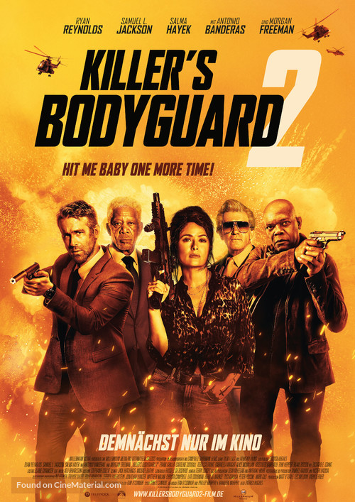 The Hitman&#039;s Wife&#039;s Bodyguard - German Movie Poster