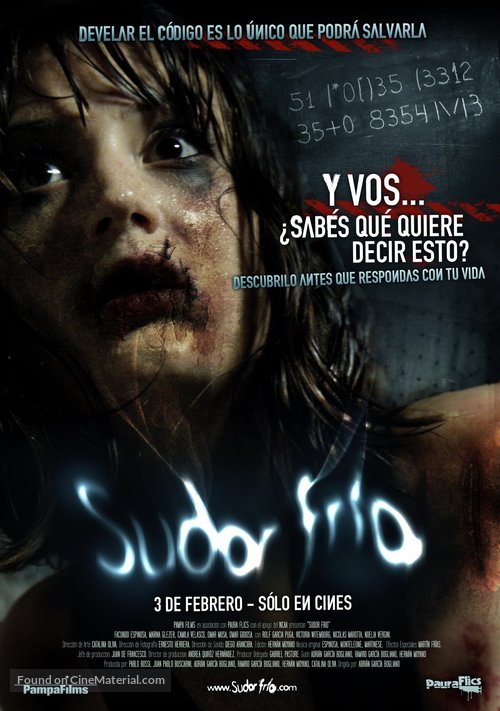 Sudor fr&iacute;o - Argentinian Movie Poster