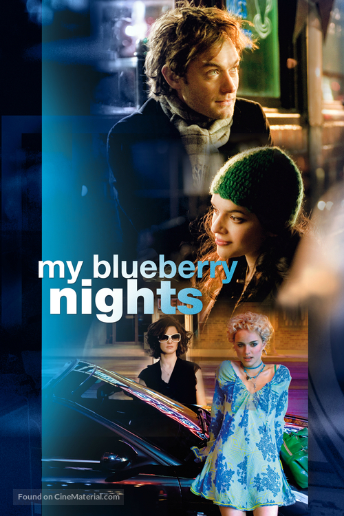 My Blueberry Nights - British Movie Cover