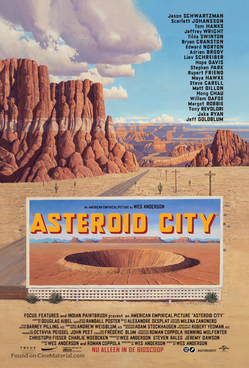Asteroid City - Dutch Movie Poster