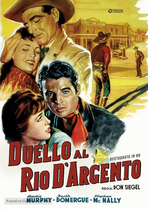 The Duel at Silver Creek - Italian DVD movie cover