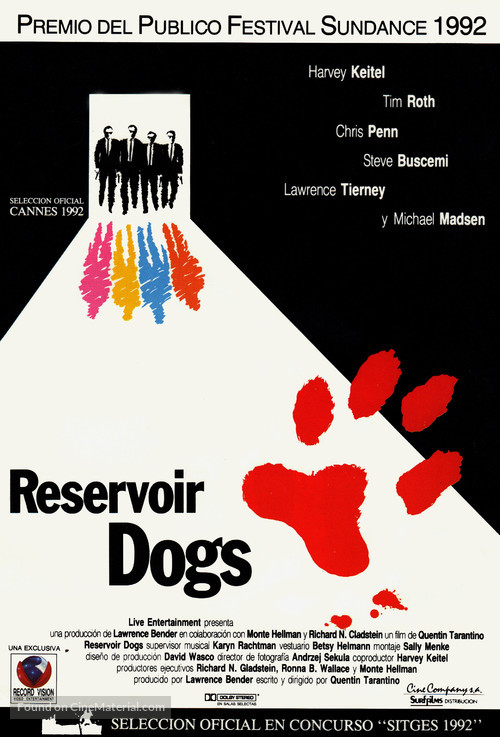 Reservoir Dogs - Spanish Movie Poster