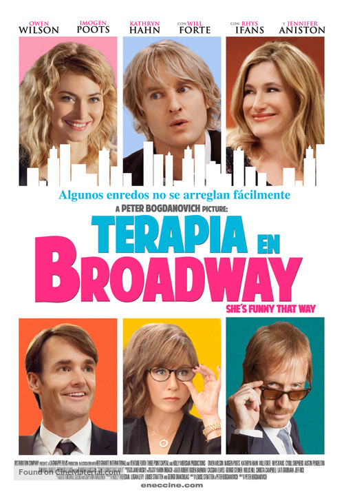 She&#039;s Funny That Way - Uruguayan Movie Poster