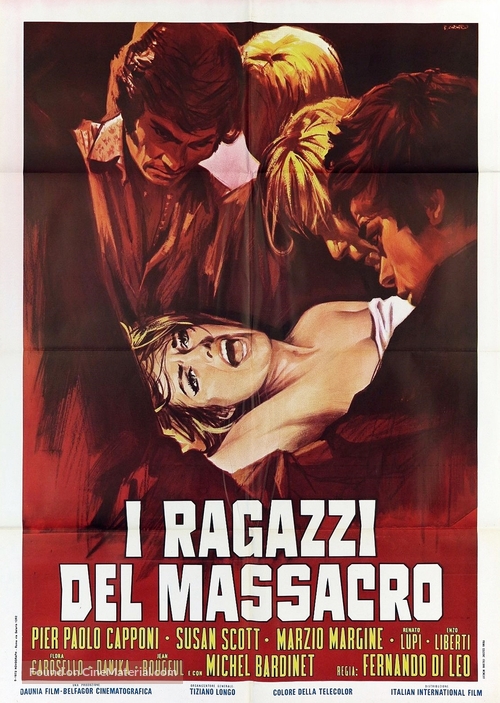 I ragazzi del massacro - Italian Movie Poster