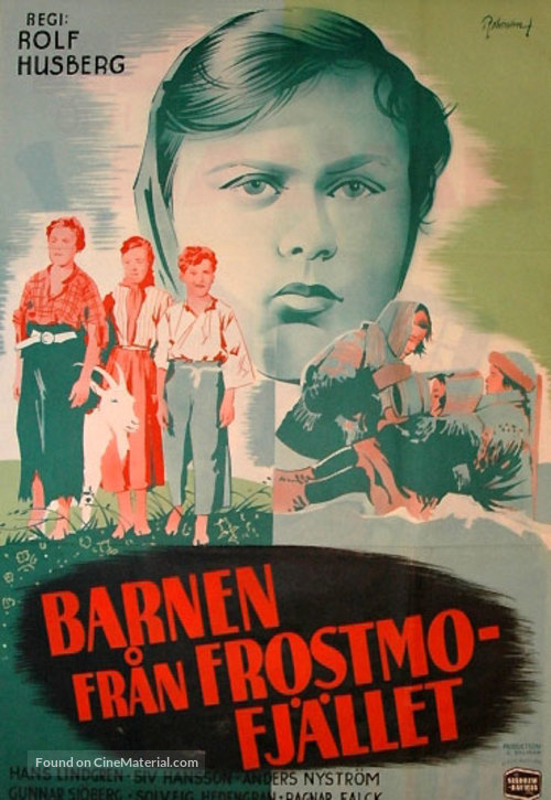 Barnen fr&aring;n Frostmofj&auml;llet - Swedish Movie Poster