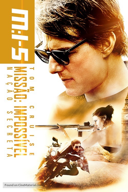 Mission: Impossible - Rogue Nation - Brazilian Movie Cover