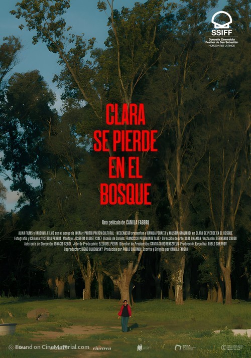 Clara se pierde en el bosque - Argentinian Movie Poster