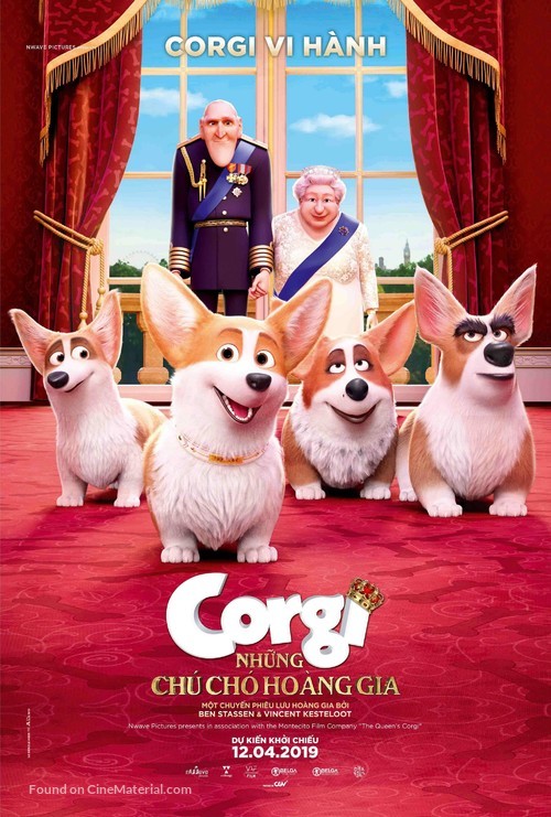 The Queen&#039;s Corgi - Vietnamese Movie Poster