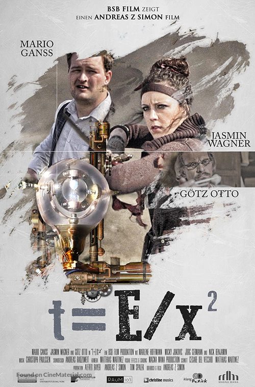 t=E/x&sup2; - German Movie Poster