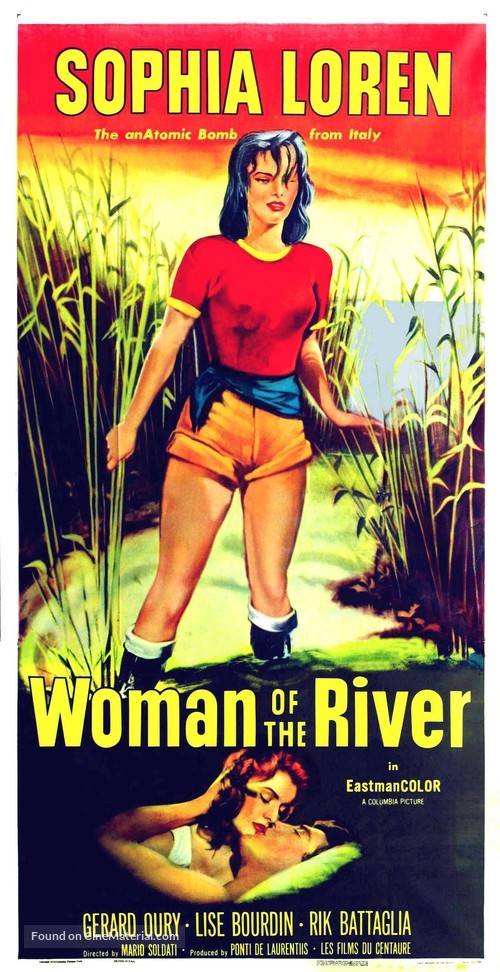 La donna del fiume - Movie Poster