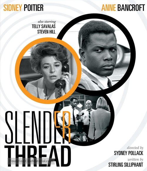 The Slender Thread - Blu-Ray movie cover