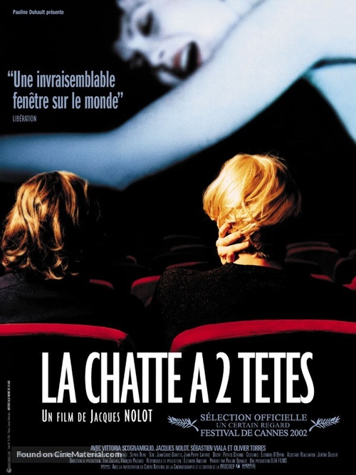 La chatte &agrave; deux t&ecirc;tes - French Movie Poster