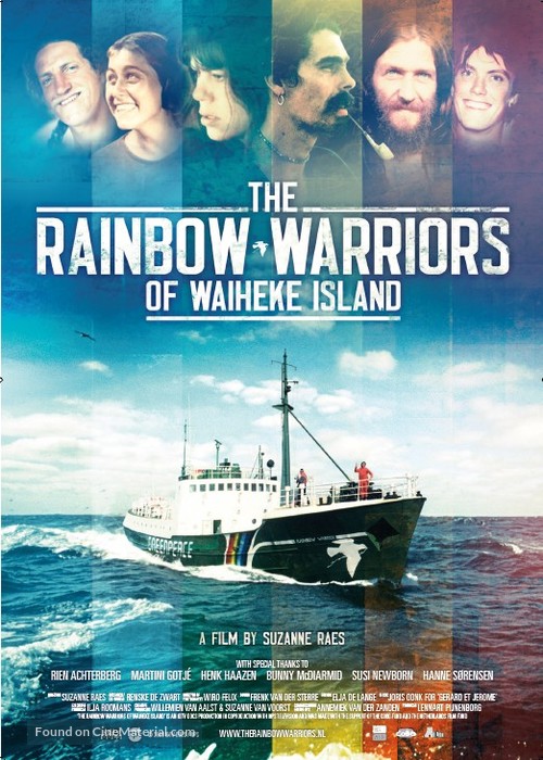The Rainbow Warriors of Waiheke Island - Dutch Movie Poster