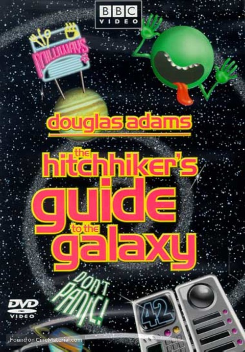 &quot;The Hitch Hikers Guide to the Galaxy&quot; - DVD movie cover