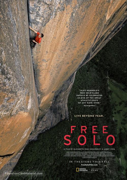 Free Solo - Movie Poster