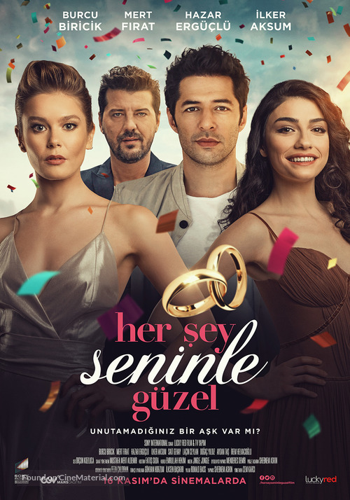 Her Sey Seninle G&uuml;zel - Turkish Movie Poster