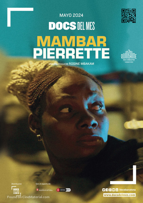 Mambar Pierrette - Spanish Movie Poster