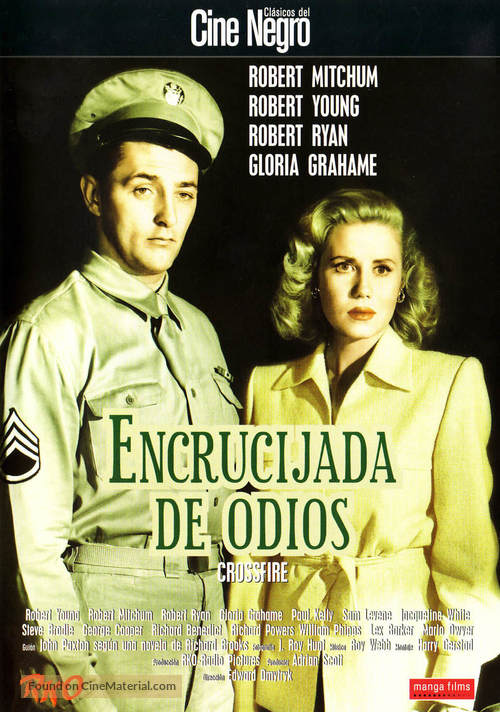Crossfire - Spanish DVD movie cover