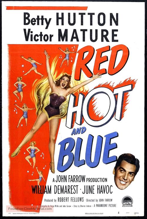 Red, Hot and Blue - Movie Poster