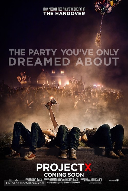 Project X - British Movie Poster