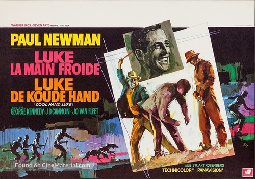 Cool Hand Luke - Belgian Movie Poster