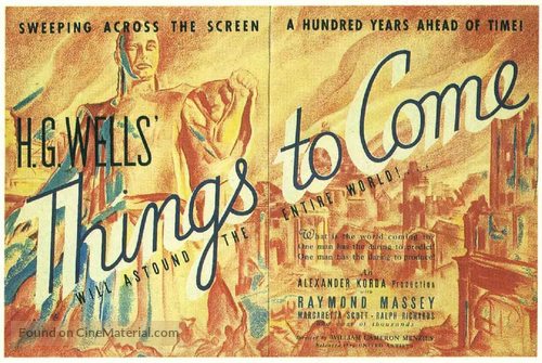 Things to Come - British Movie Poster
